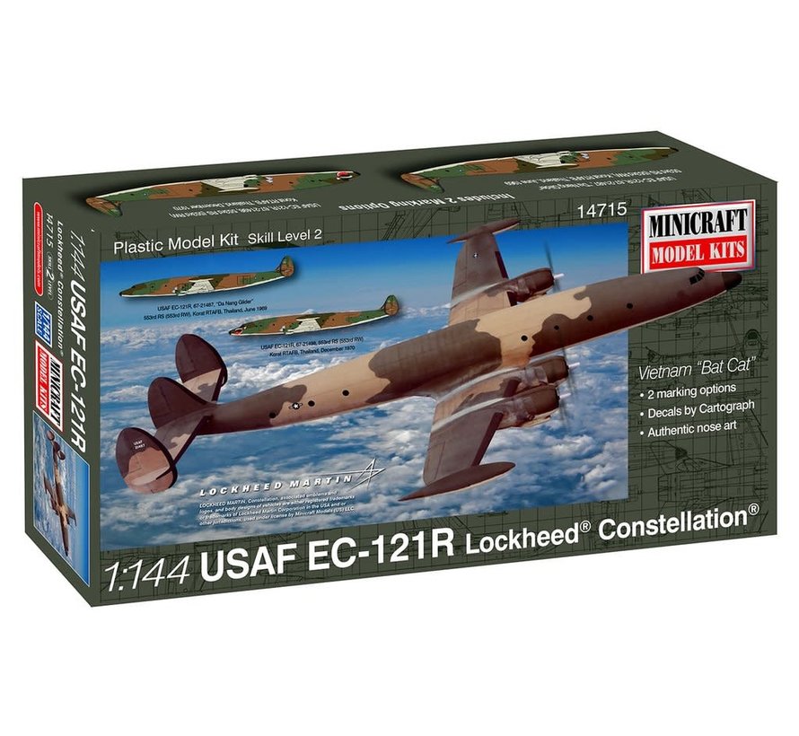 EC121R Constellation USAF Vietnam Bat Cat 1:144
