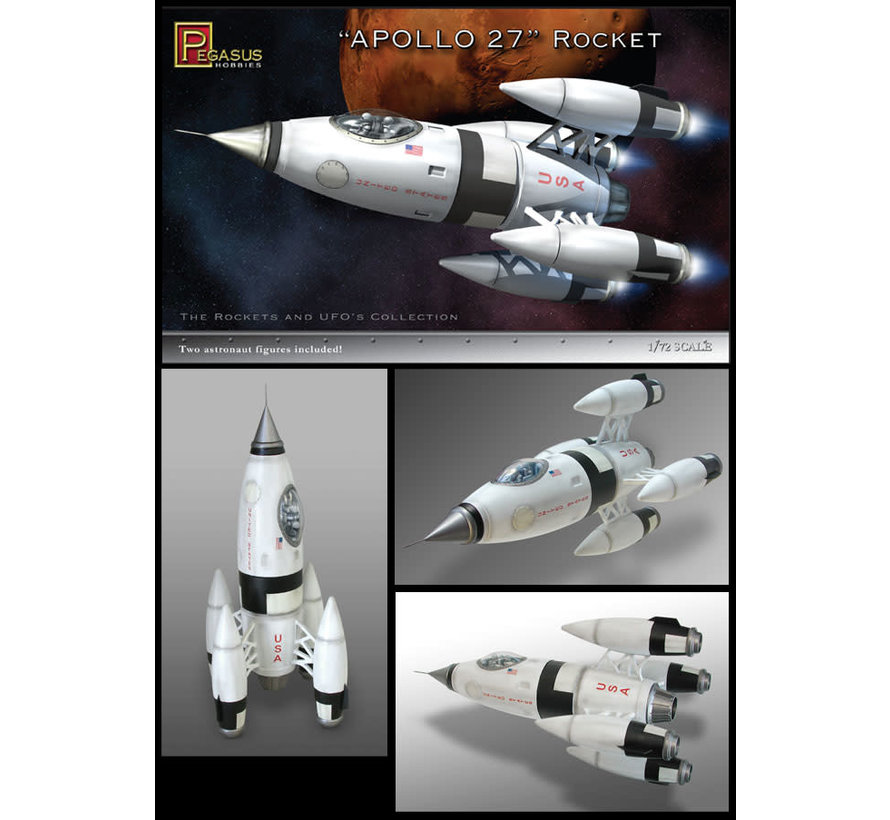 PEGASUS Apollo 27 Rocket [Fantasy NASA rocket]