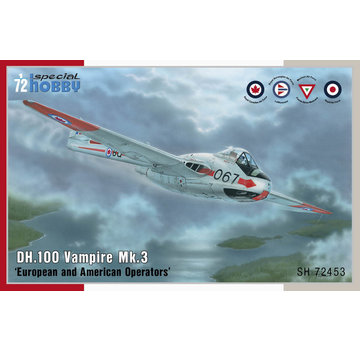 Special Hobby DH.100 Vampire Mk.3 'European and American Users' 1:72