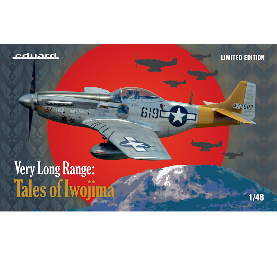 P51D Mustang VERY LONG RANGE: Tales of Iwo Jima 1:48