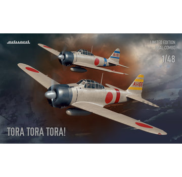 Eduard TORA TORA TORA!-Mitsubishi A6M2 Type 21 Zero 1:48 DUAL COMBO