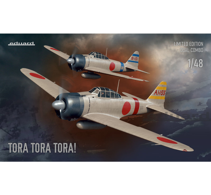 TORA TORA TORA!-Mitsubishi A6M2 Type 21 Zero 1:48 DUAL COMBO