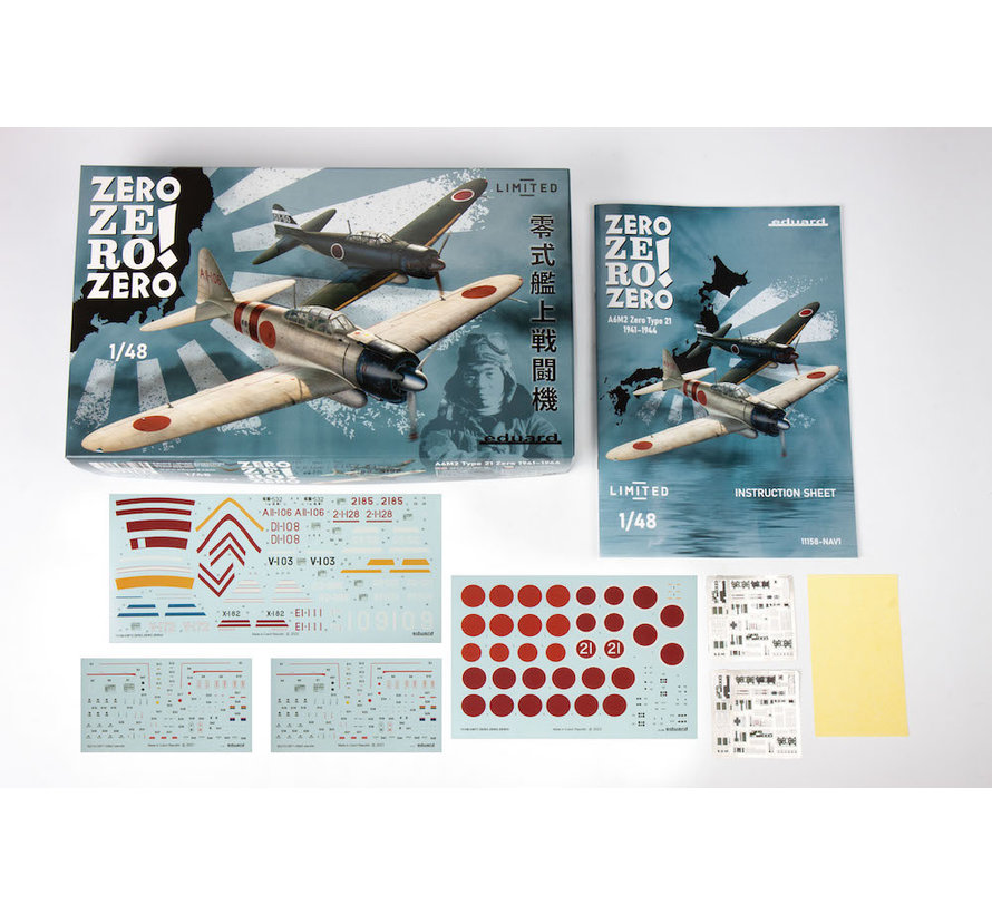ZERO ZERO ZERO!-A6M2 Zero Type 21 1:48 DUAL COMBO