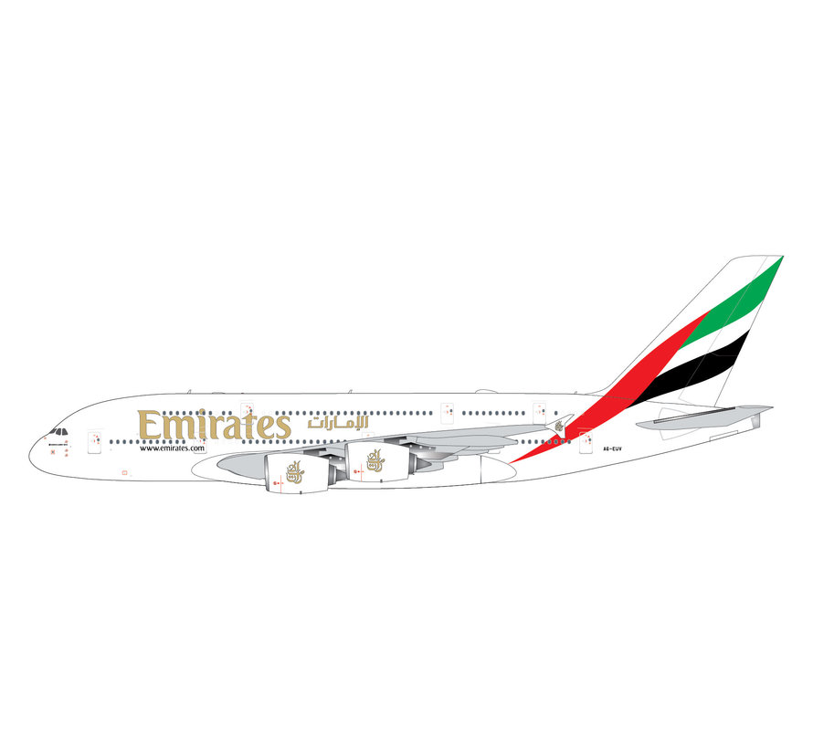 A380-800 Emirates A6-EUV 1:400