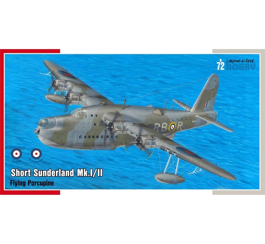 Sunderland Mk.I/II 'Flying Porcupine' 1:72 NEW 2022