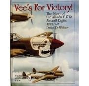 Schiffer Publishing Vee's for Victory: Allison V1710 Engine hardcover