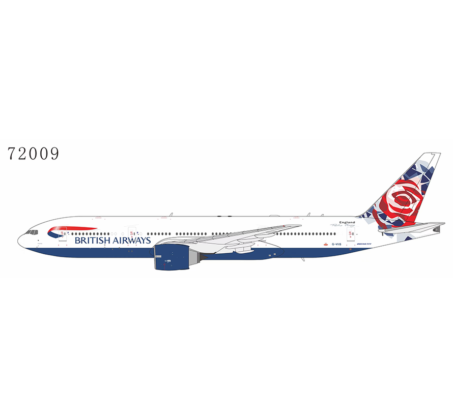 B777-200ER British Airways Chelsea Rose G-VIIS 1:400 +Preorder+