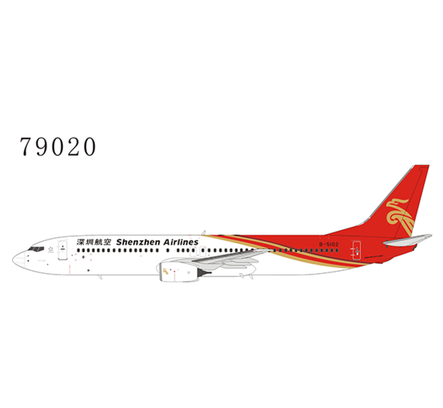 B737-900W Shenzhen Airlines B-5102 1:400