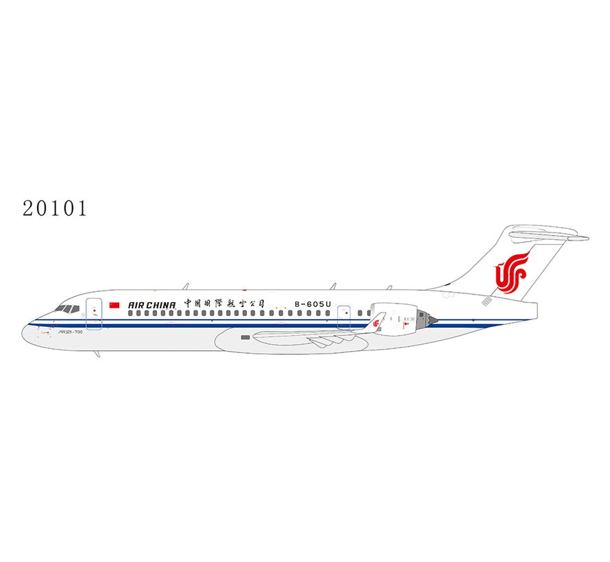 ARJ21-700 Air China B-605U 1:200