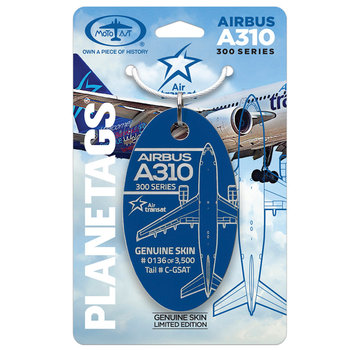 PlaneTags Air Transat® A310 C-GSAT Blue