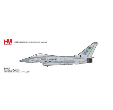 Hobby Master Eurofighter Typhoon Royal Saudi Air Force 1008 / ZK068 2014 1:72 with stand