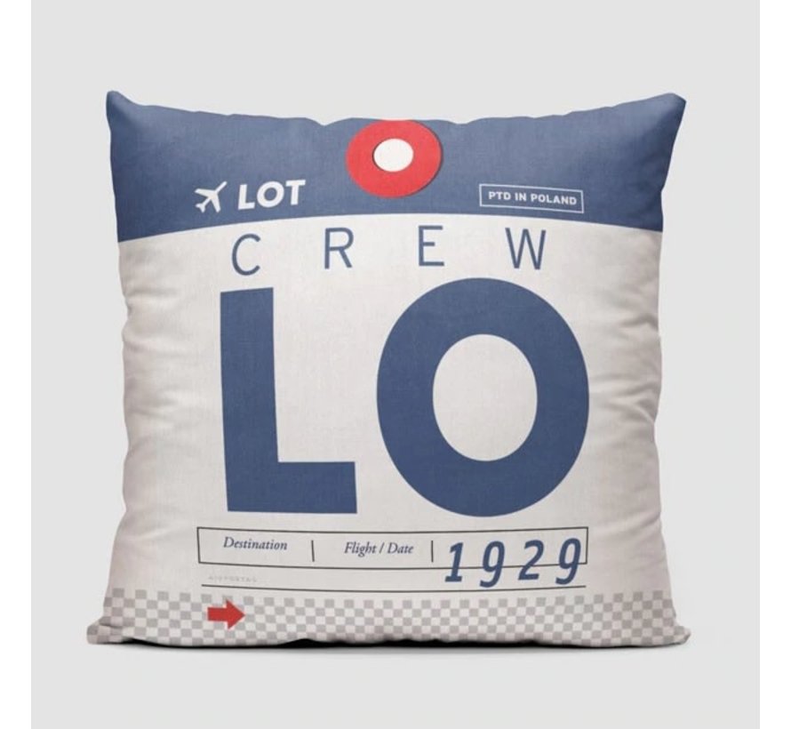 Throw Pillow LOT Crew