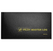 ASA - Aviation Supplies & Academics Logbook Pilot Master Black hardcover