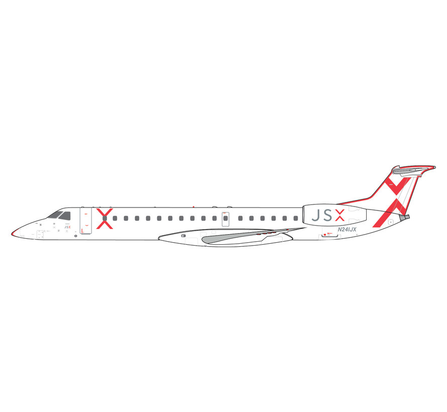 ERJ145LR JSX Air (JetSuiteX) N241JX 1:400