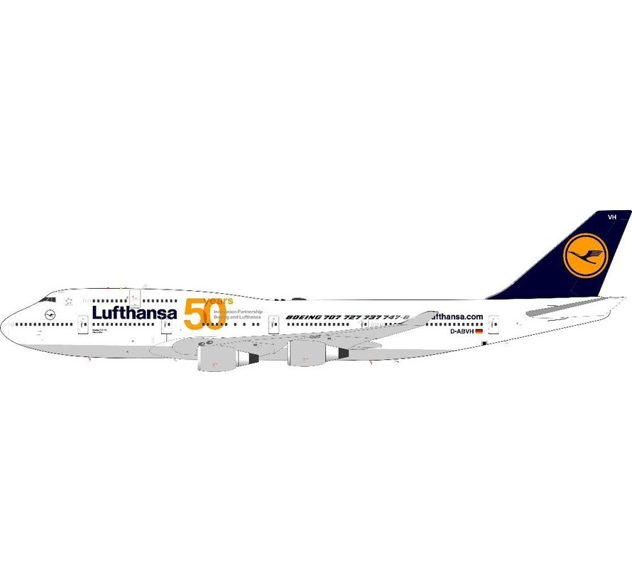 B747-400 Lufthansa 50 Years Boeing old livery D-ABVH 1:200 +Preorder+