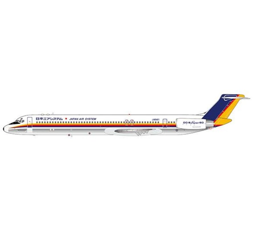 その他日本エアシステム MD-81 JA8461 1/200