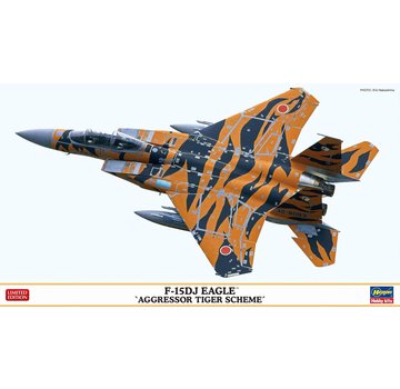 Hasegawa F15DJ Eagle 'Aggressor Tiger Scheme' 1:72