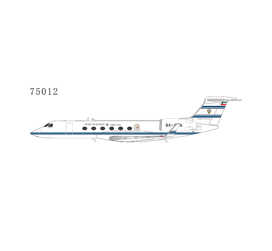 Gulfstream V G550 State of Kuwait Government 9K-GFA 1:200 - avworld.ca