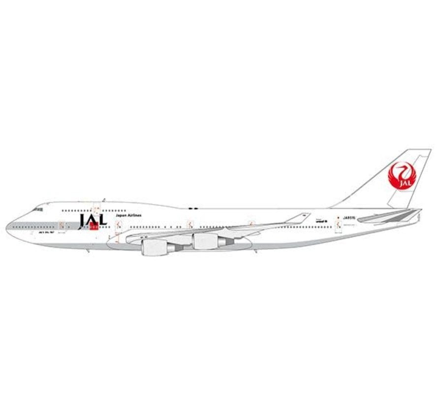 B747-400 JAL Japan Airlines JA8915 1:400