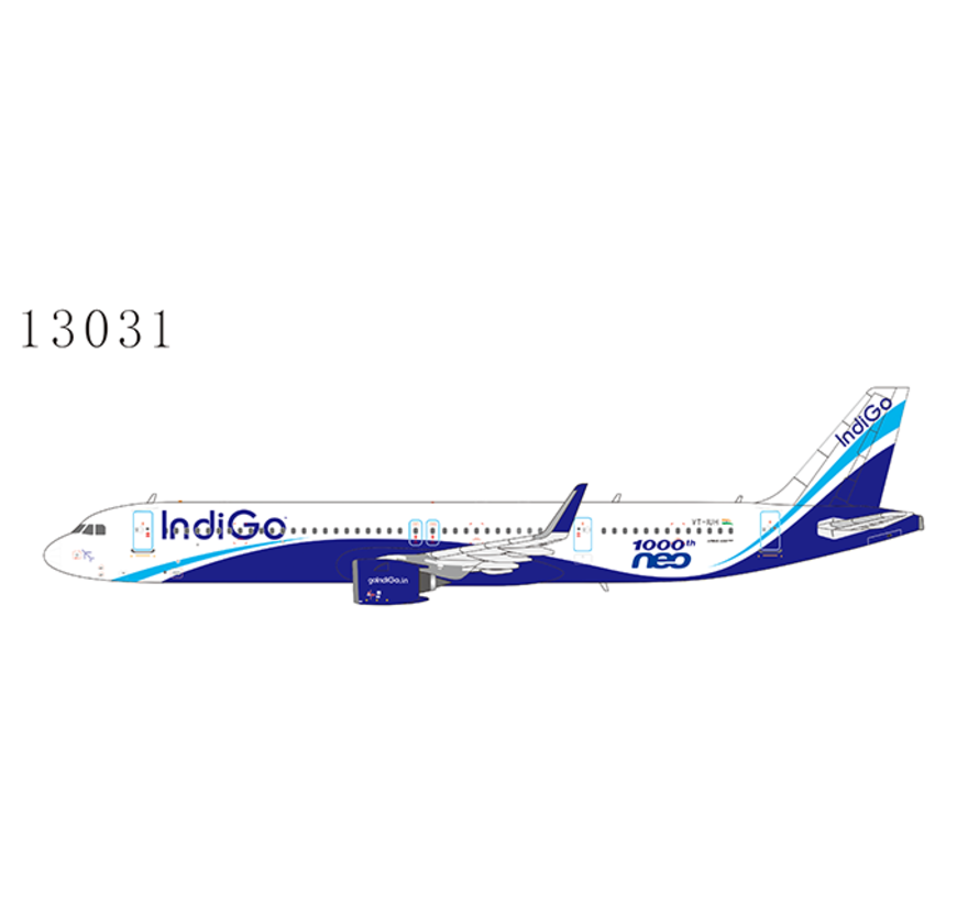 A321neo IndiGo 1000th neo VT-IUH 1:400