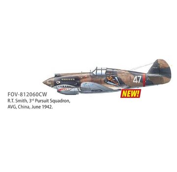 Forces of Valor P40B Tomahawk 3rd PS AVG WHITE47 R.T. Smith 1942 1:72