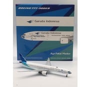 JC Wings B777-300ER Garuda Ayo Pakai Masker PK-GIJ 1:400