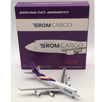 JC Wings B747-400BCF ROM Cargo Aerotranscargo ER-BBE 1:400