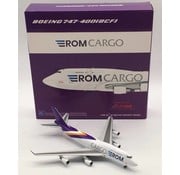 JC Wings B747-400BCF ROM Cargo Aerotranscargo ER-BBE 1:400 flaps down