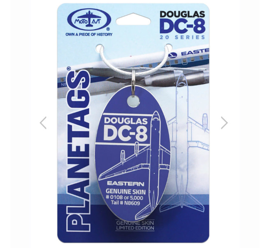 Eastern®- DC-8-21 Tail # N8609 - Dark Blue