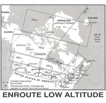 Nav Canada Enroute Low Altitude IFR Chart -  May 16th 2024 until July 11th 2024
