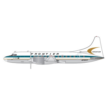 Gemini Jets Convair 580 Frontier Airlines N73117 1960s livery 1:400