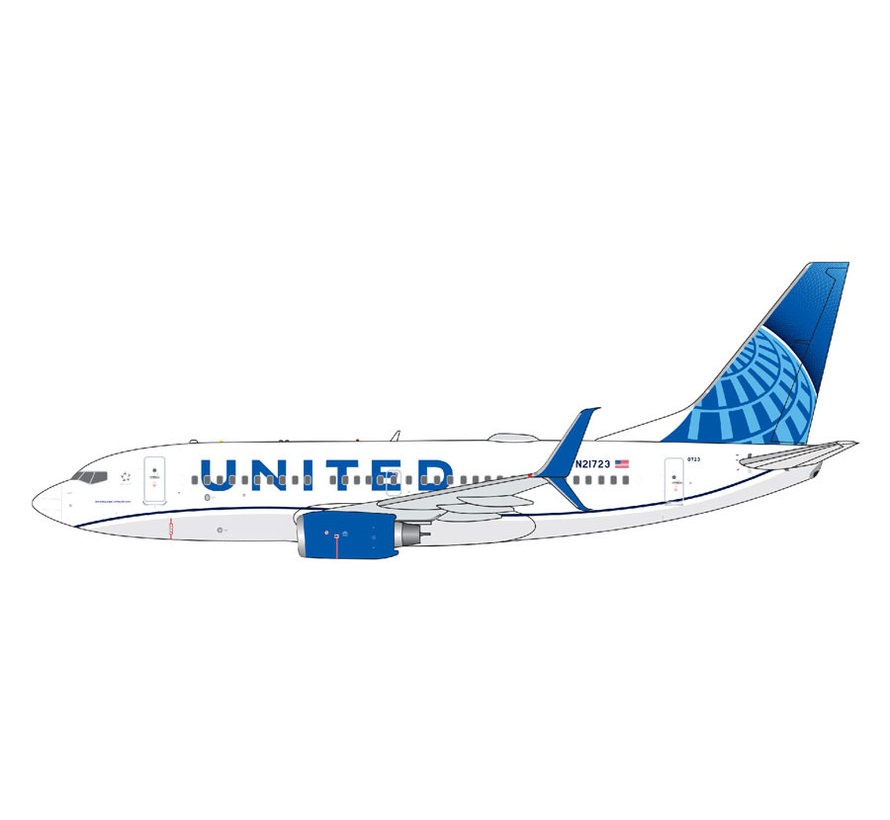B737-700 United Airlines N21723 1:400 +Preorder+