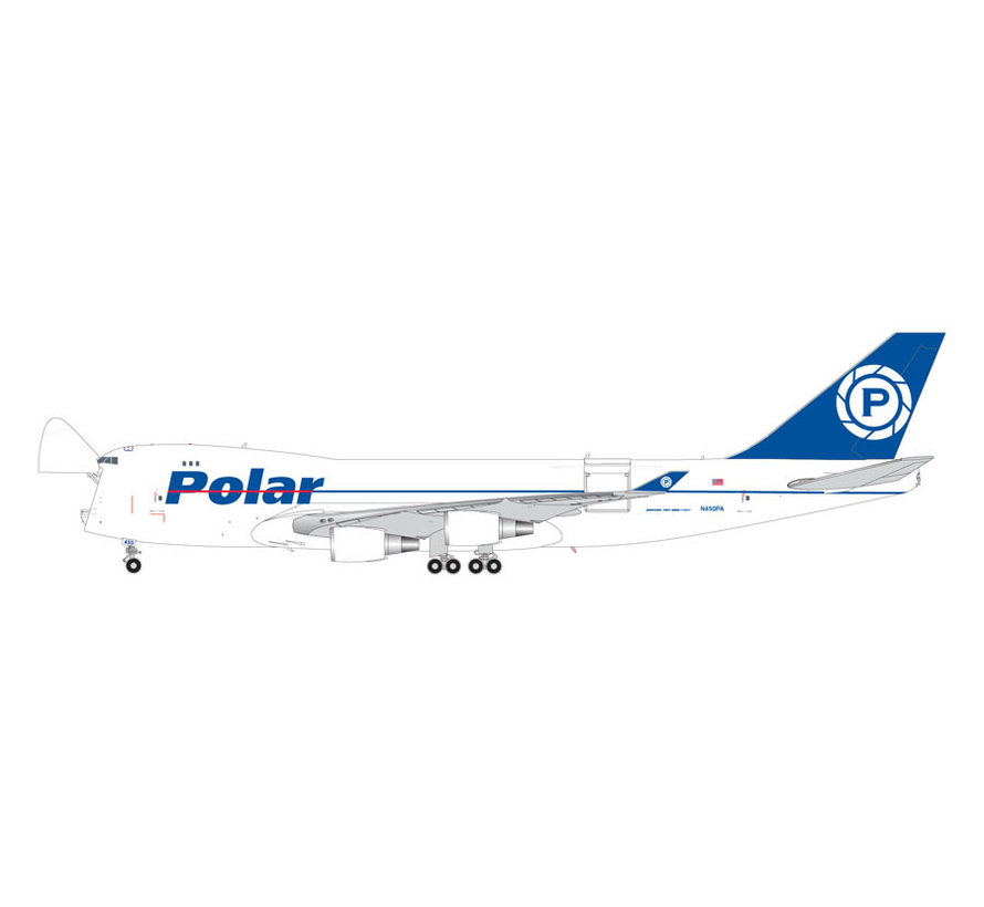 B747-400F Polar Air Cargo N450PA 1:200 Interactive Series