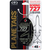 PlaneTags Trump B-727 Tail #VP-BDJ Black