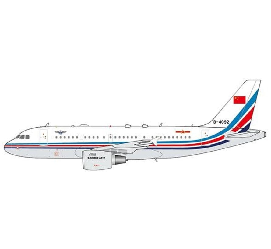 A319 ACJ China Air Force PLAAF B-4092 1:400 +preorder+