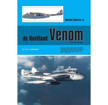 Warpaint DeHavilland Venom & Sea Venom: Warpaint #44 softcover