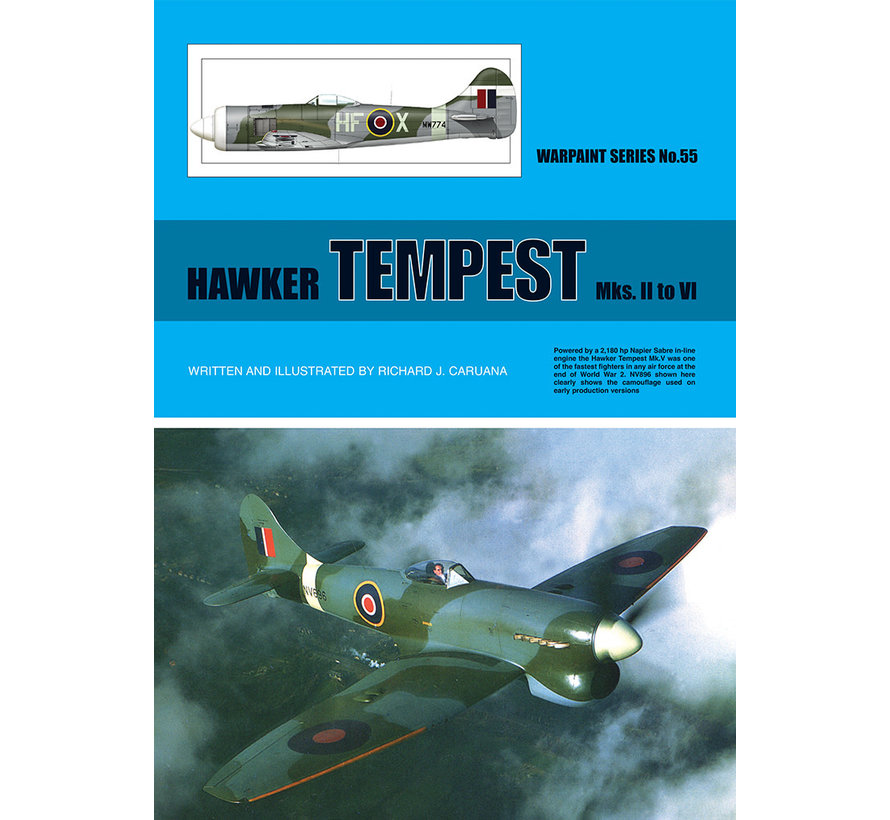 Hawker Tempest Mks.II-VI: Warpaint #55 softcover