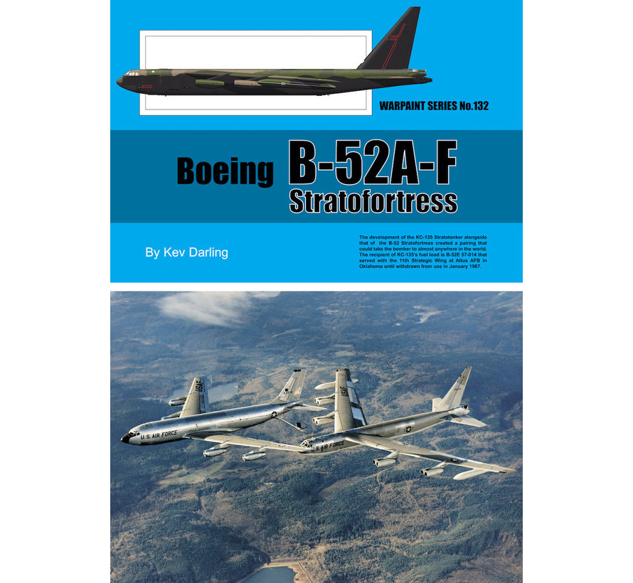 Boeing B52A-F Stratofortress: WarPaint #132 softcover