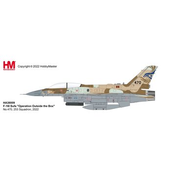 Hobby Master F16I Sufa 253 Sqn. IASF 470 Operation Outside the Box 1:72 +Preorder+