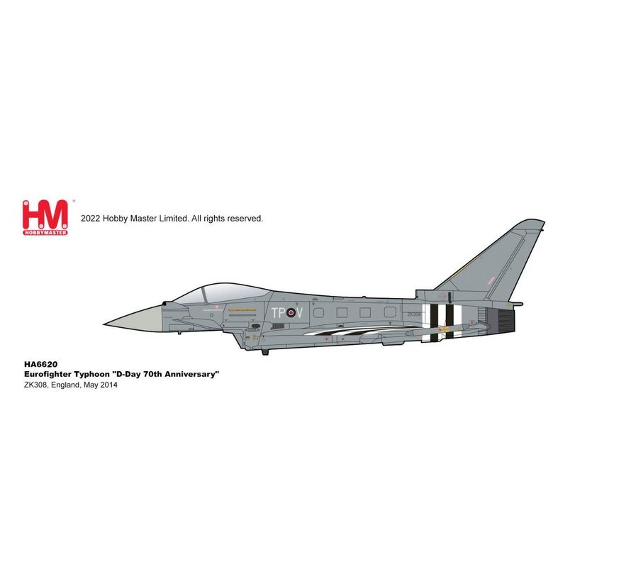 Eurofighter Typhoon RAF TP-V D-Day 70th Anniversary ZK308 1:72 +Preorder+