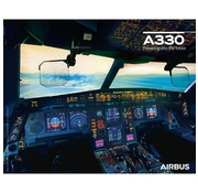 Airbus Laminated A330neo Cockpit Poster