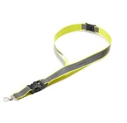 Boeing Store Neon Safety Lanyard Yellow with pass holder