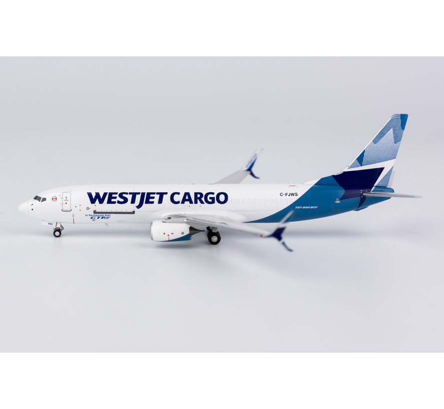 B737-800BCFS Westjet Cargo C-FJWS 1:400 scimitars