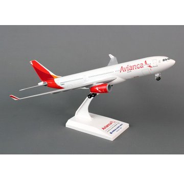 SkyMarks A330-200 Avianca New Livery 1:200 with gear + stand