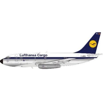 JFOX B737-200C Lufthansa Cargo D-ABGE 1:200 with stand