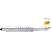 JFOX B707-430 Lufthansa 3rd livery D-ABOF 1:200 with stand