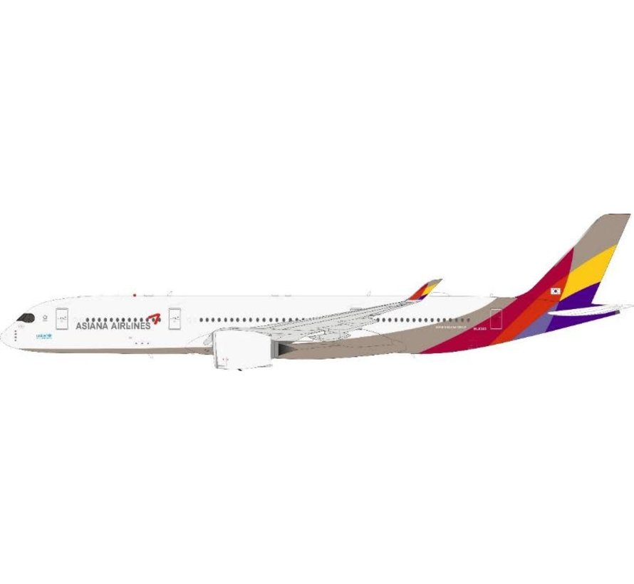 A350-900 Asiana Airlines HL8383 1:200 with stand +preorder+