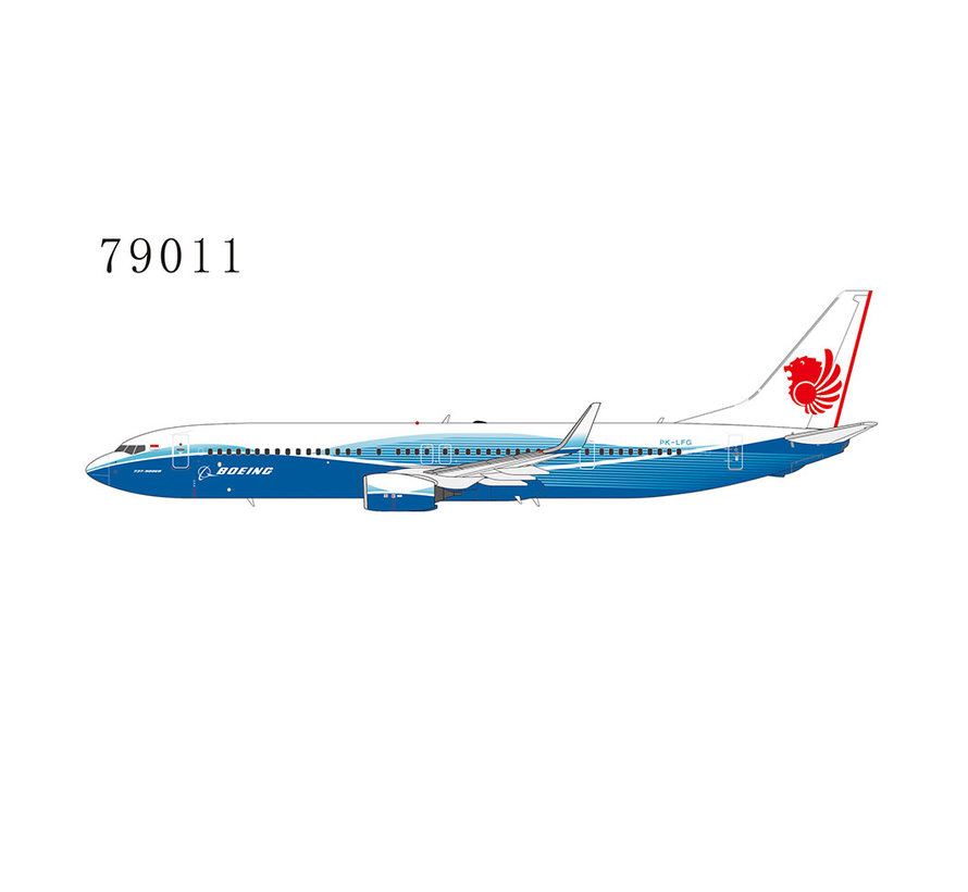 B737-900ERW Lion Air Dreamliner livery PK-LFG 1:400