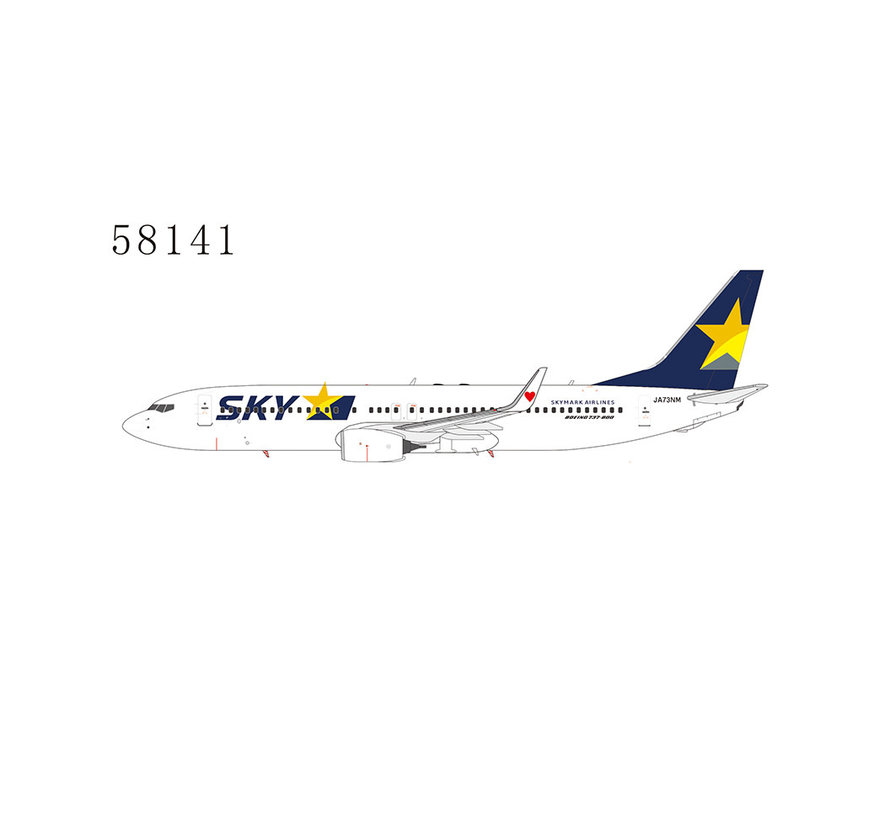 B737-800W Skymark Airlines JA73NM 1:400 +preorder+