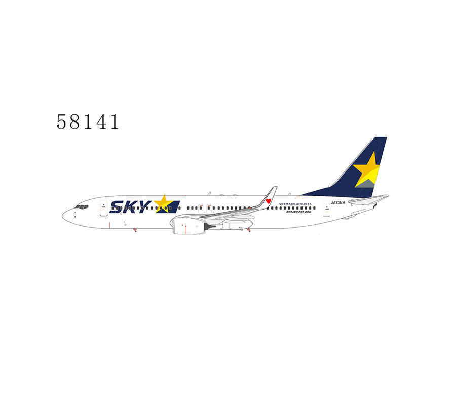 B737-800W Skymark Airlines JA73NM 1:400